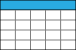 A table in a database.